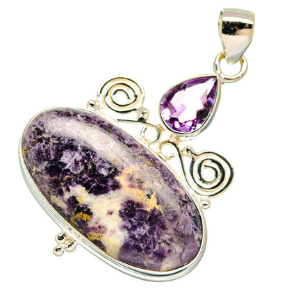 Kammererite, Amethyst Pendants handcrafted by Ana Silver Co - PD21759