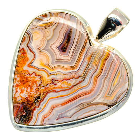 Crazy Lace Agate Pendants handcrafted by Ana Silver Co - PD21760
