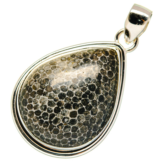 Stingray Coral Pendants handcrafted by Ana Silver Co - PD21761 - Photo 2