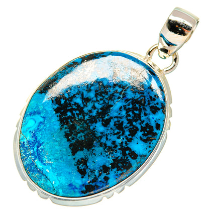 Shattuckite Pendants handcrafted by Ana Silver Co - PD21771