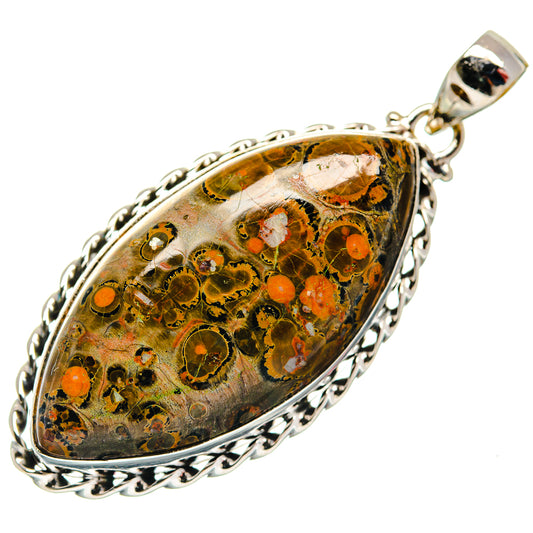 Poppy Jasper Pendants handcrafted by Ana Silver Co - PD21780 - Photo 2
