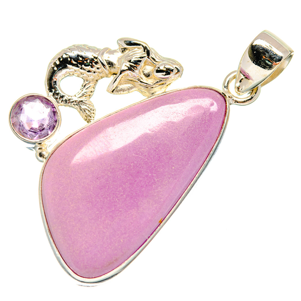 Phosphosiderite, Amethyst Pendants handcrafted by Ana Silver Co - PD21787