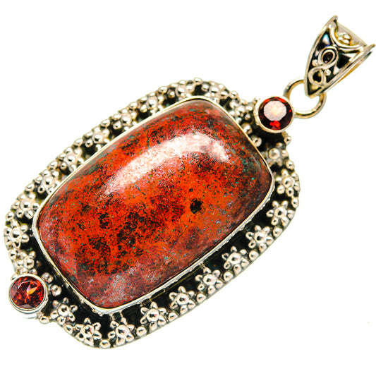 Sonora Sunrise, Garnet Pendants handcrafted by Ana Silver Co - PD21788