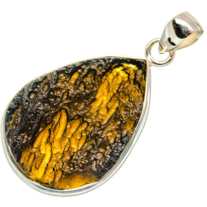 Tektite Pendants handcrafted by Ana Silver Co - PD21795 - Photo 2