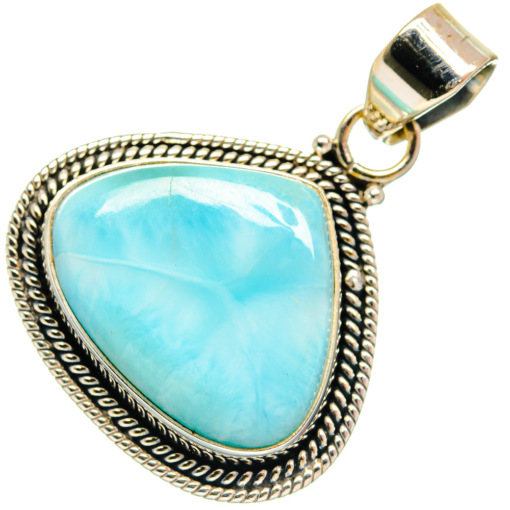 Larimar Pendants handcrafted by Ana Silver Co - PD21804