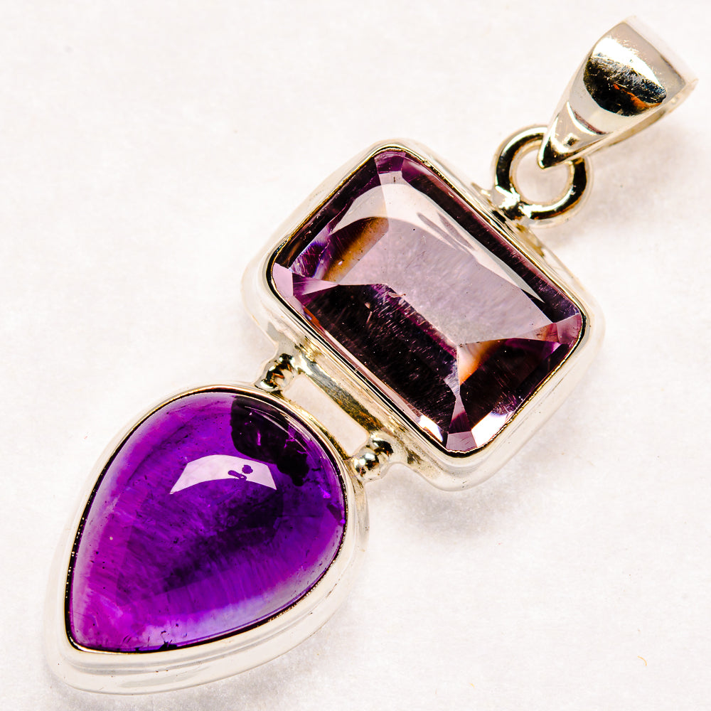 Amethyst Pendants handcrafted by Ana Silver Co - PD21852