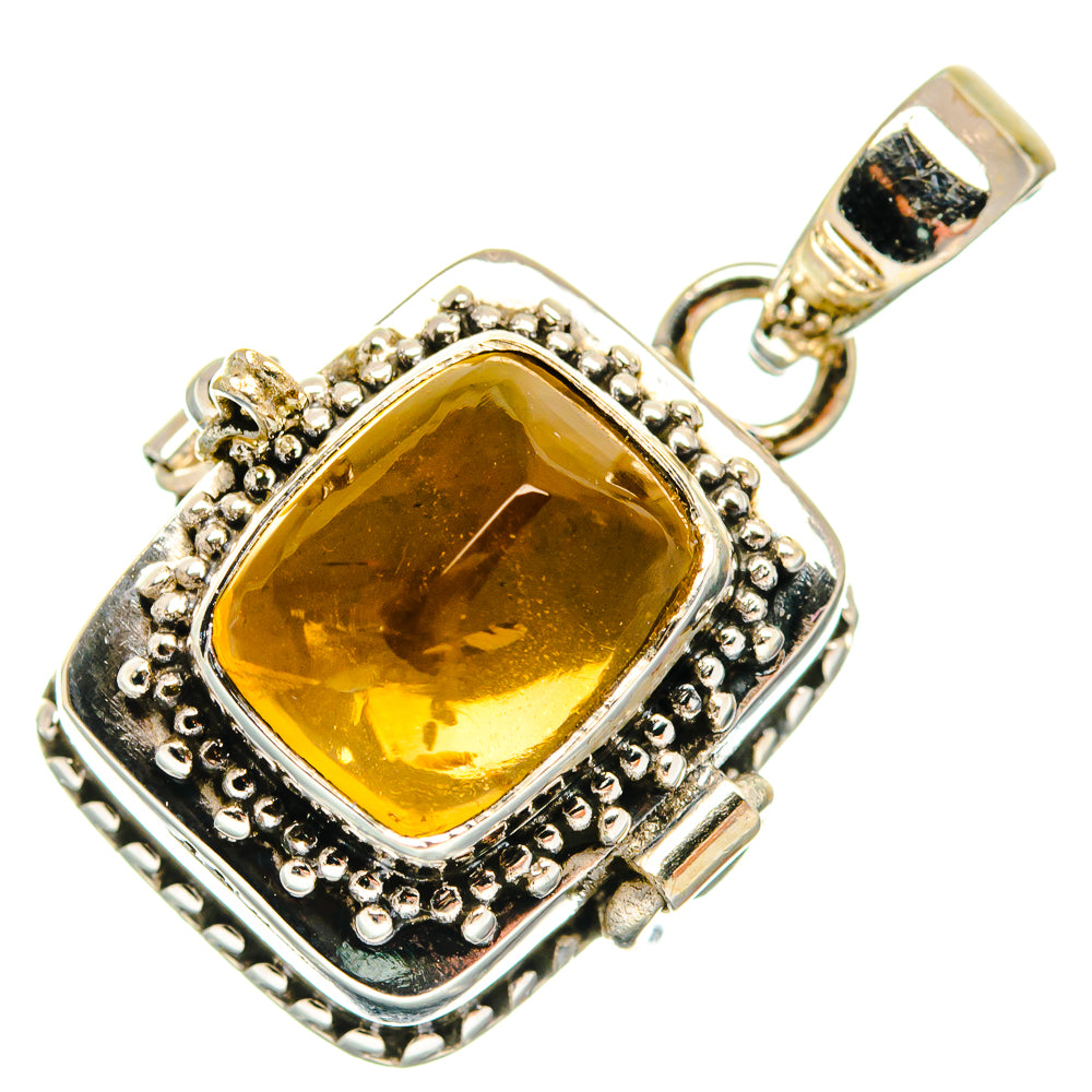 Citrine Pendants handcrafted by Ana Silver Co - PD21855
