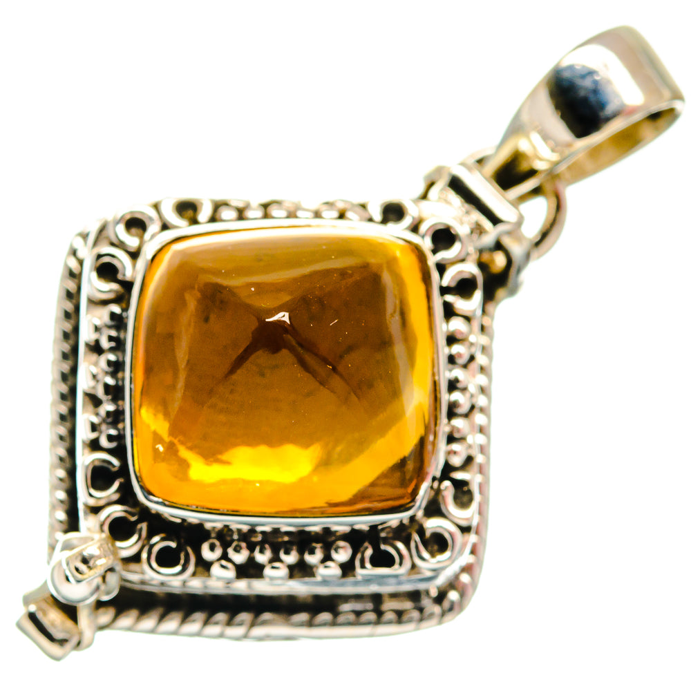 Citrine Pendants handcrafted by Ana Silver Co - PD21861 - Photo 2