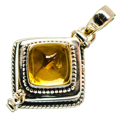 Citrine Pendants handcrafted by Ana Silver Co - PD21862 - Photo 2