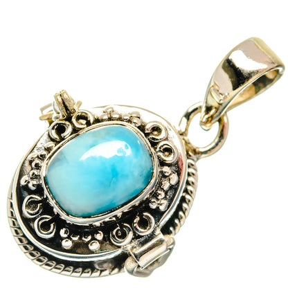 Larimar Pendants handcrafted by Ana Silver Co - PD21867 - Photo 2
