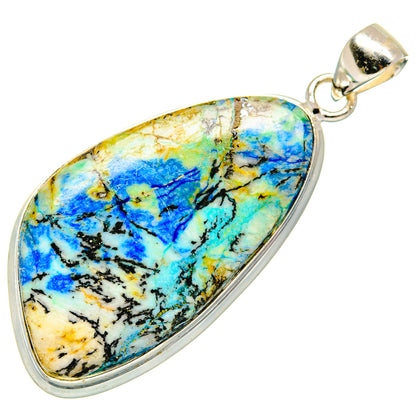 Blue Jasper Pendants handcrafted by Ana Silver Co - PD21873
