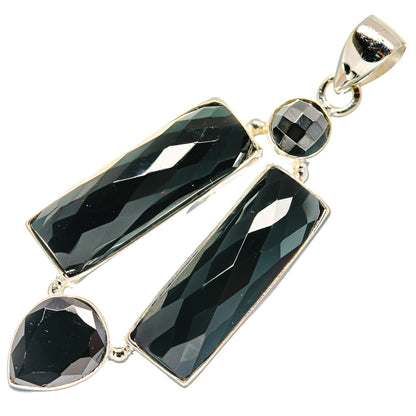 Black Onyx Pendants handcrafted by Ana Silver Co - PD21876 - Photo 2