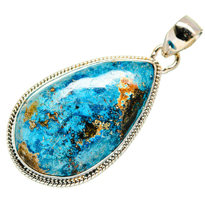 Shattuckite Pendants handcrafted by Ana Silver Co - PD21877