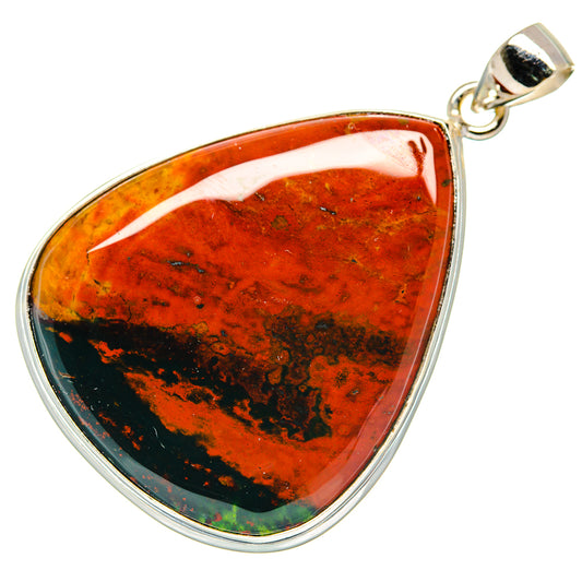 Bloodstone Pendants handcrafted by Ana Silver Co - PD21889