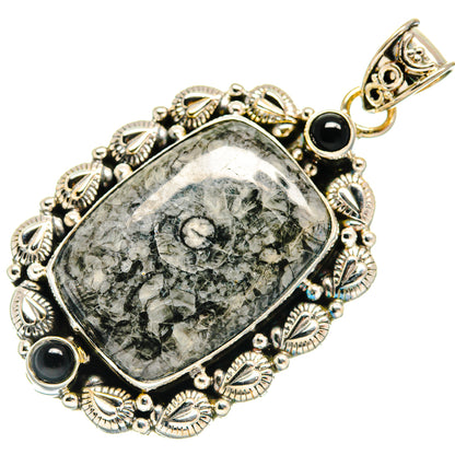 Pinolith Jasper Pendants handcrafted by Ana Silver Co - PD21902