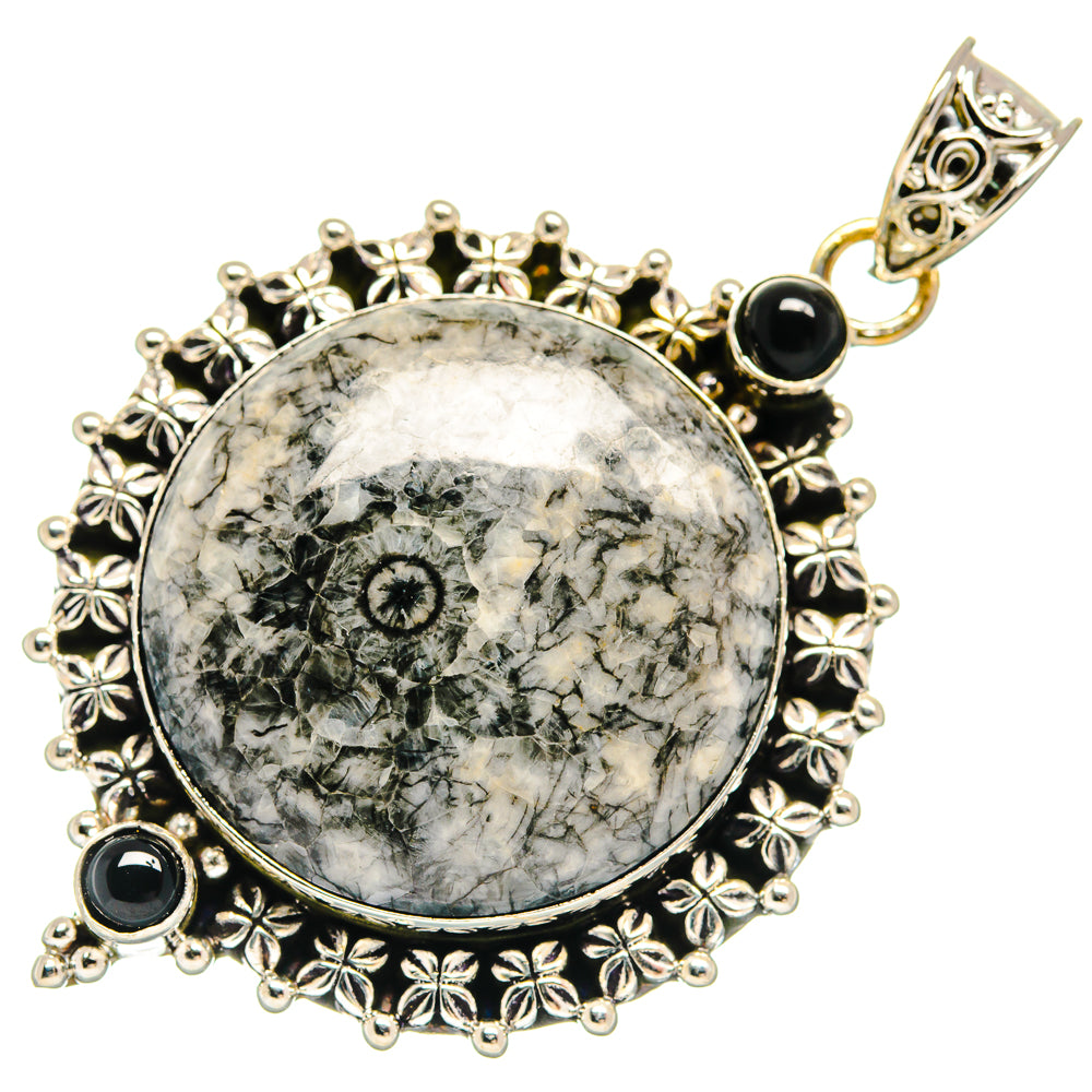 Pinolith Jasper Pendants handcrafted by Ana Silver Co - PD21903