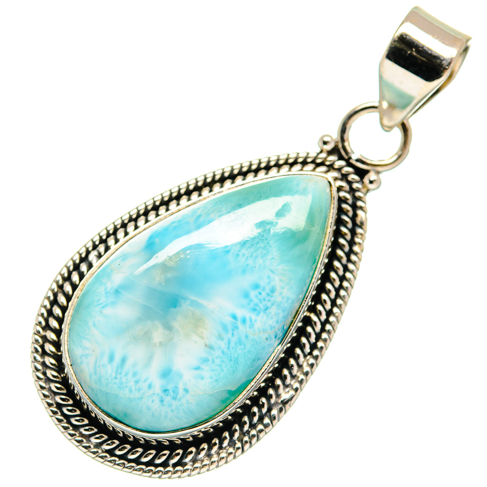 Larimar Pendants handcrafted by Ana Silver Co - PD21927