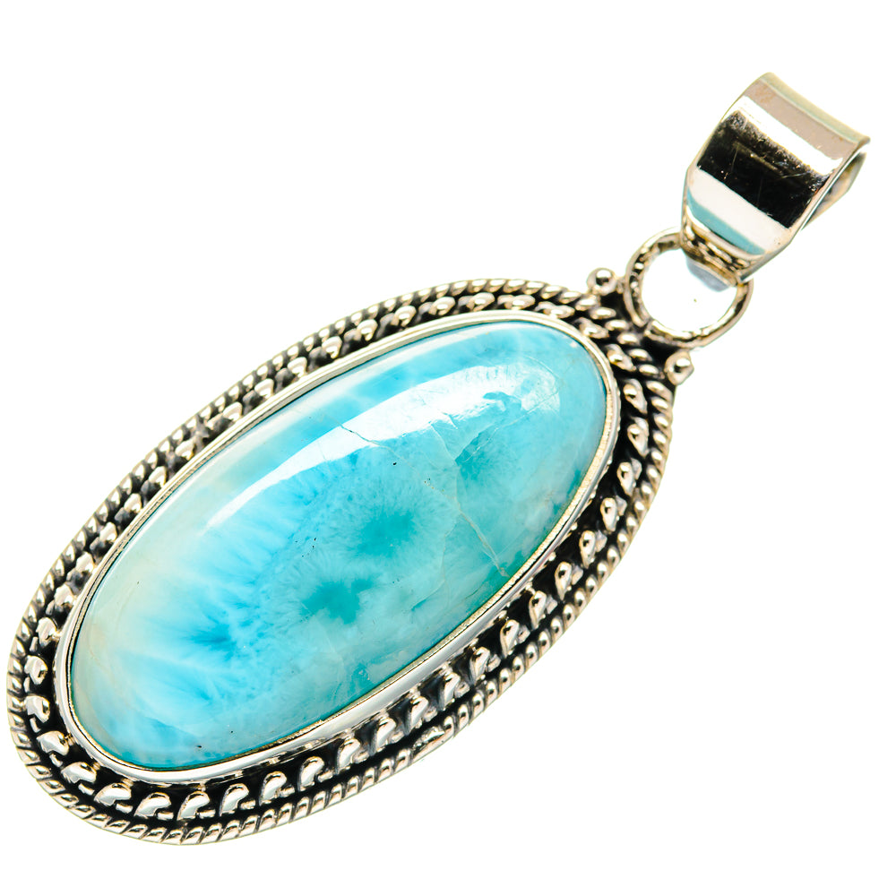 Larimar Pendants handcrafted by Ana Silver Co - PD21928