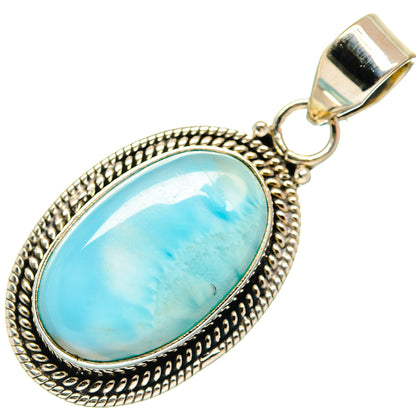 Larimar Pendants handcrafted by Ana Silver Co - PD21929
