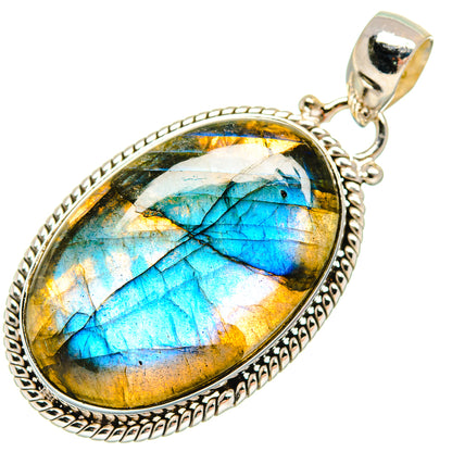 Labradorite Pendants handcrafted by Ana Silver Co - PD21931