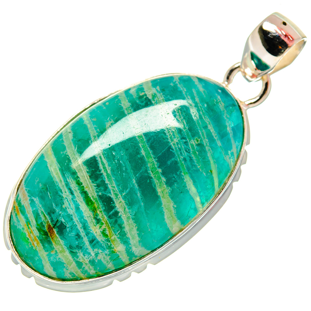 Amazonite Pendants handcrafted by Ana Silver Co - PD21944 - Photo 2