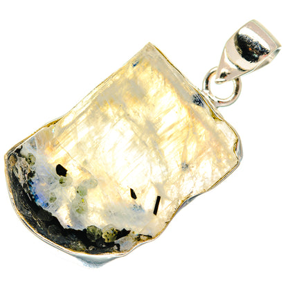 Rainbow Moonstone Pendants handcrafted by Ana Silver Co - PD21958 - Photo 2