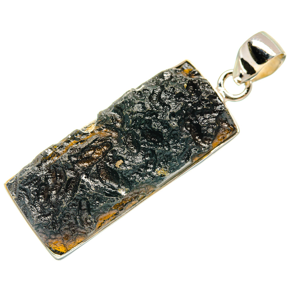 Tektite Pendants handcrafted by Ana Silver Co - PD21962