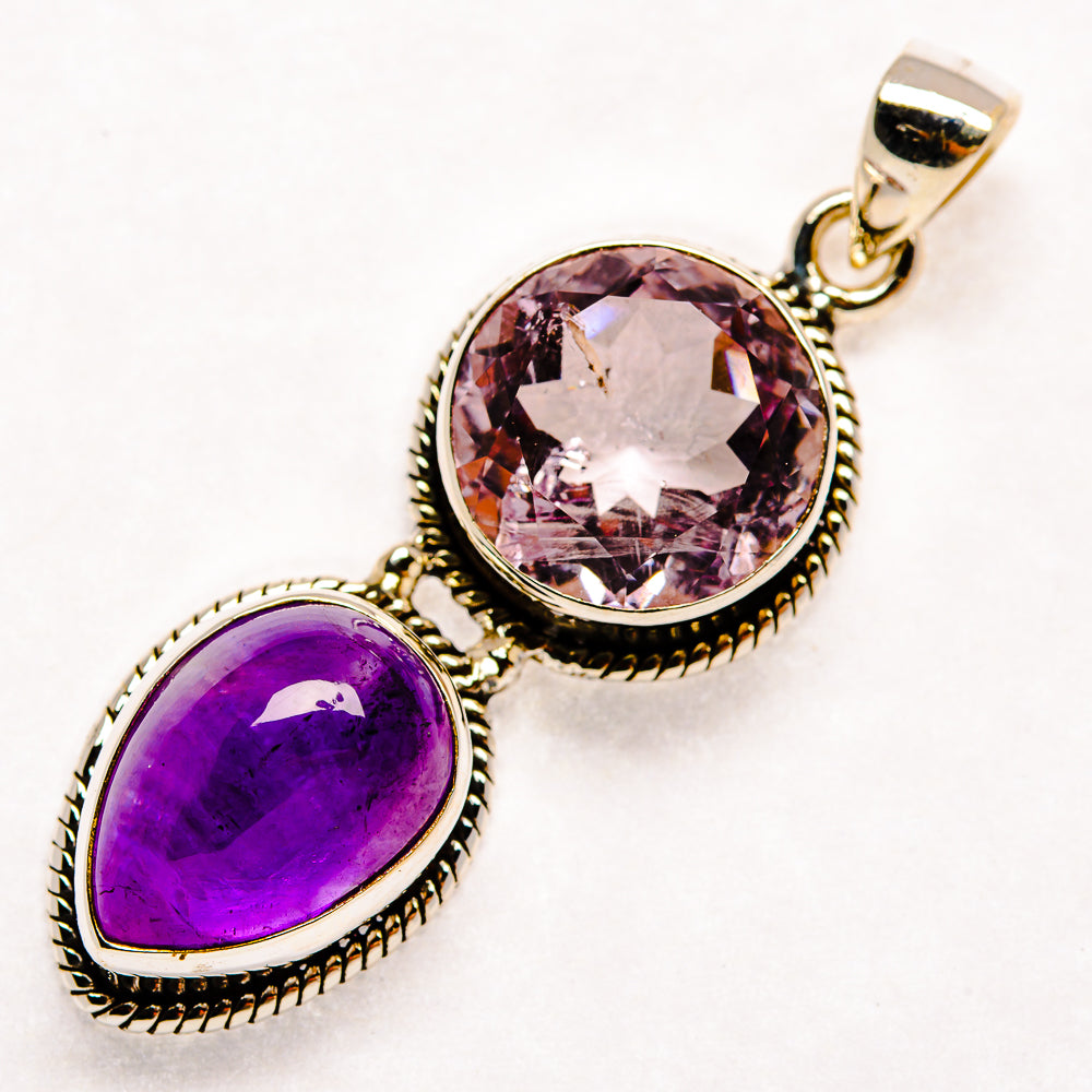 Amethyst Pendants handcrafted by Ana Silver Co - PD21993