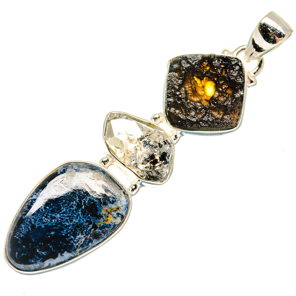 Pietersite Pendants handcrafted by Ana Silver Co - PD21995