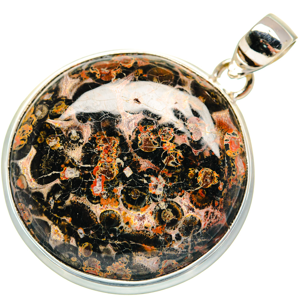 Poppy Jasper Pendants handcrafted by Ana Silver Co - PD21998 - Photo 2
