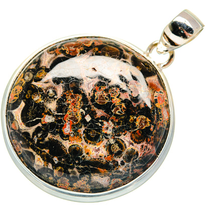 Poppy Jasper Pendants handcrafted by Ana Silver Co - PD21998 - Photo 2