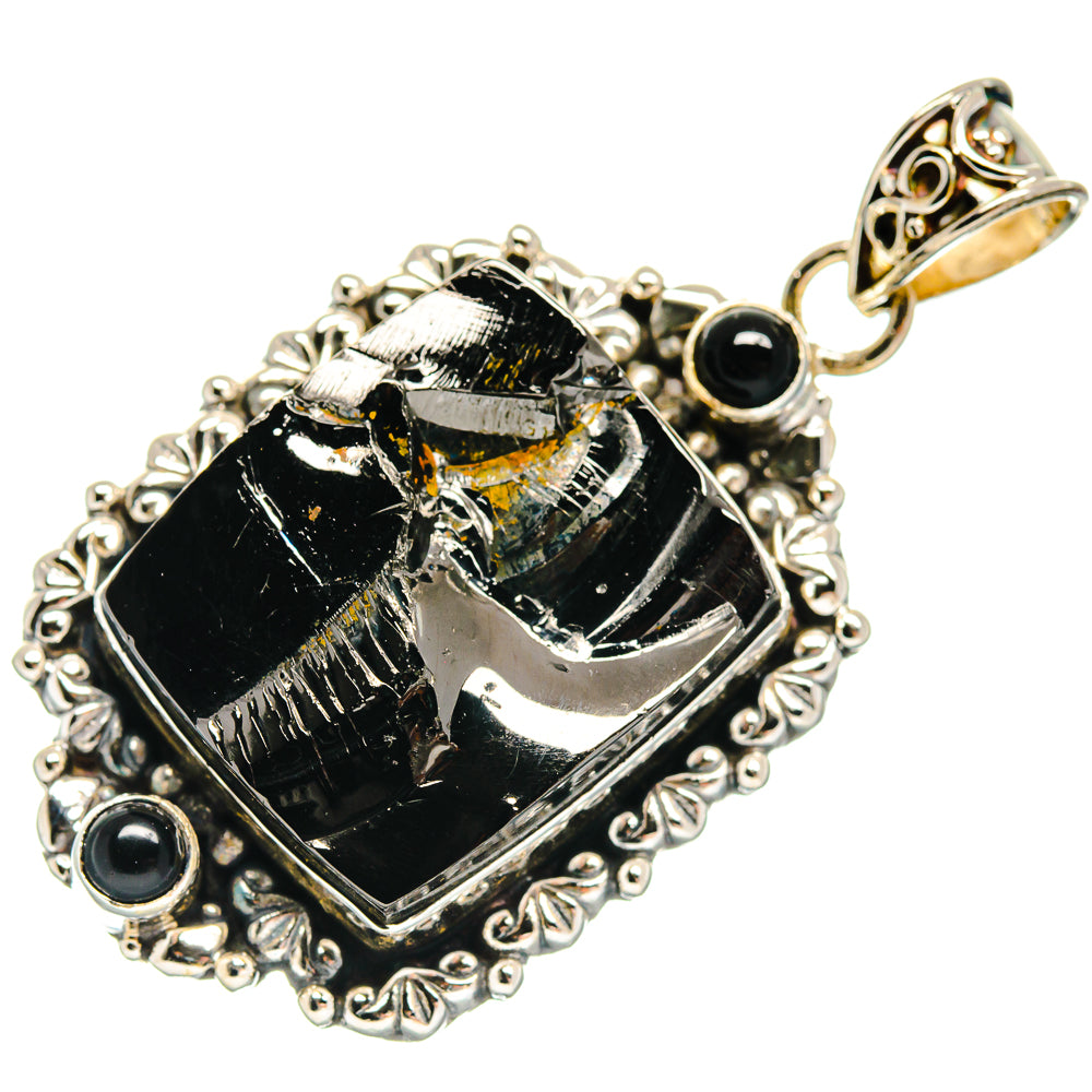 Shungite Pendants handcrafted by Ana Silver Co - PD22011