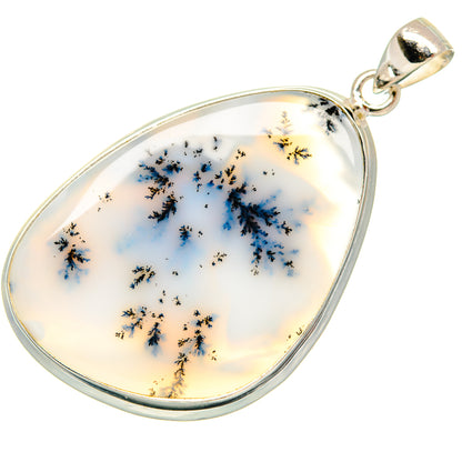 Dendritic Opal Pendants handcrafted by Ana Silver Co - PD22021