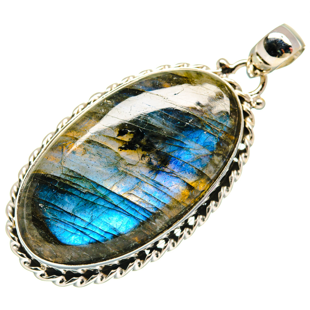 Labradorite Pendants handcrafted by Ana Silver Co - PD22022 - Photo 2