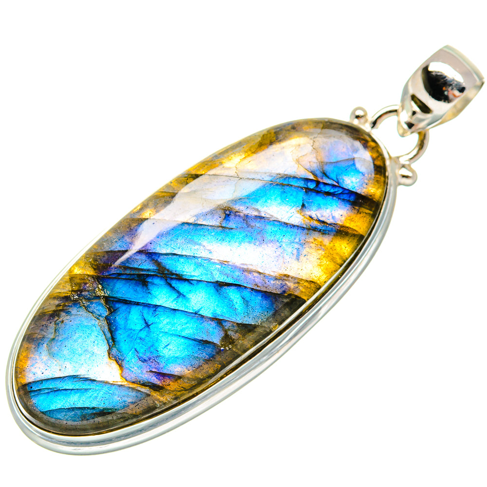 Labradorite Pendants handcrafted by Ana Silver Co - PD22034
