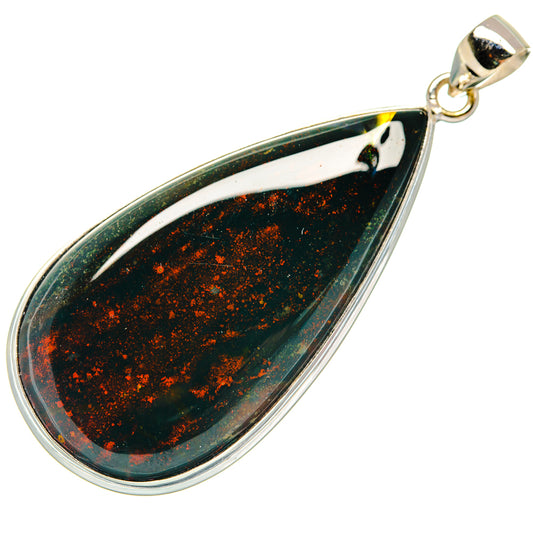 Bloodstone Pendants handcrafted by Ana Silver Co - PD22051