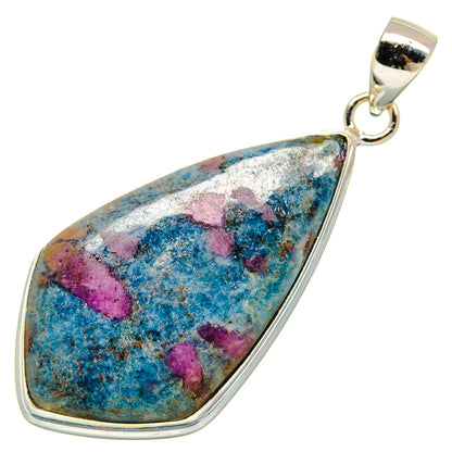 Ruby Fuchsite Pendants handcrafted by Ana Silver Co - PD22057