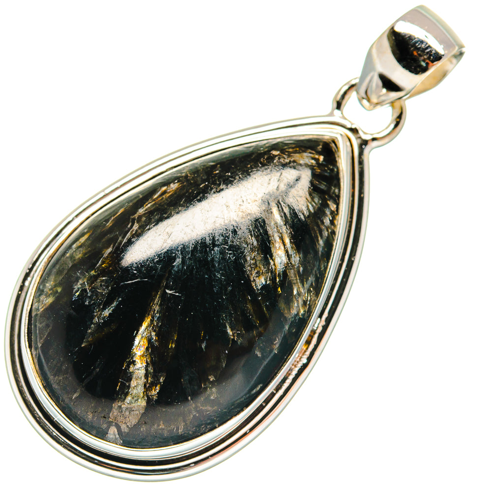 Golden Seraphinite Pendants handcrafted by Ana Silver Co - PD22061 - Photo 2