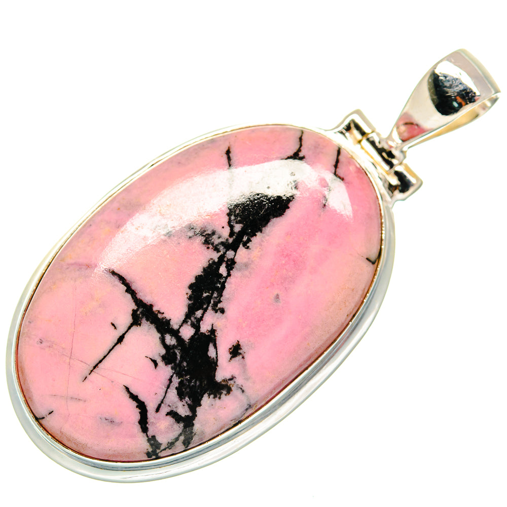 Rhodonite Pendants handcrafted by Ana Silver Co - PD22074
