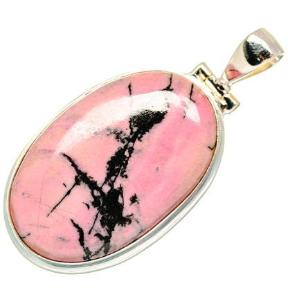 Rhodonite Pendants handcrafted by Ana Silver Co - PD22074