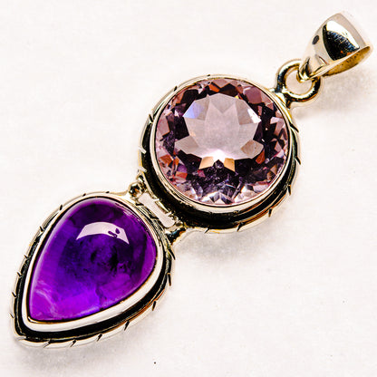Morganite Pendants handcrafted by Ana Silver Co - PD22088