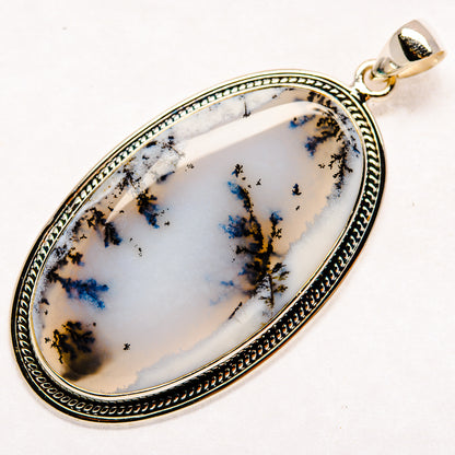 Dendritic Opal Pendants handcrafted by Ana Silver Co - PD22110 - Photo 2