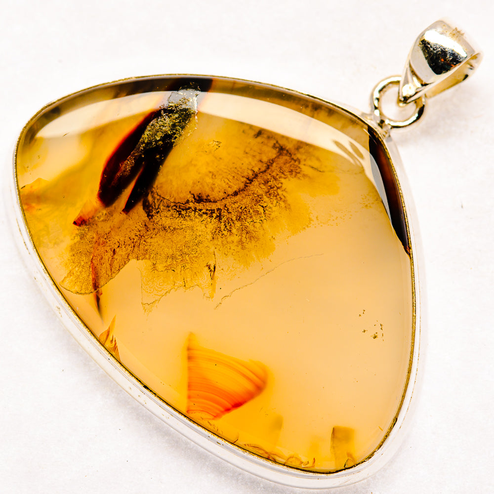 Montana Agate Pendants handcrafted by Ana Silver Co - PD22113 - Photo 2