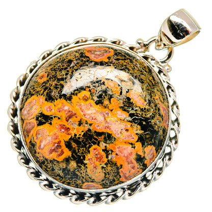 Poppy Jasper Pendants handcrafted by Ana Silver Co - PD22123 - Photo 2