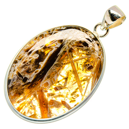 Turkish Tube Agate Pendants handcrafted by Ana Silver Co - PD22145 - Photo 2
