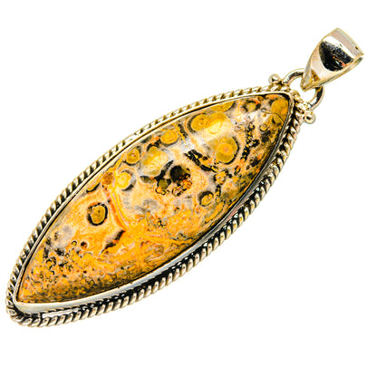 Poppy Jasper Pendants handcrafted by Ana Silver Co - PD22148 - Photo 2