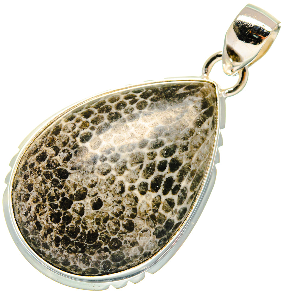 Stingray Coral Pendants handcrafted by Ana Silver Co - PD22150 - Photo 2