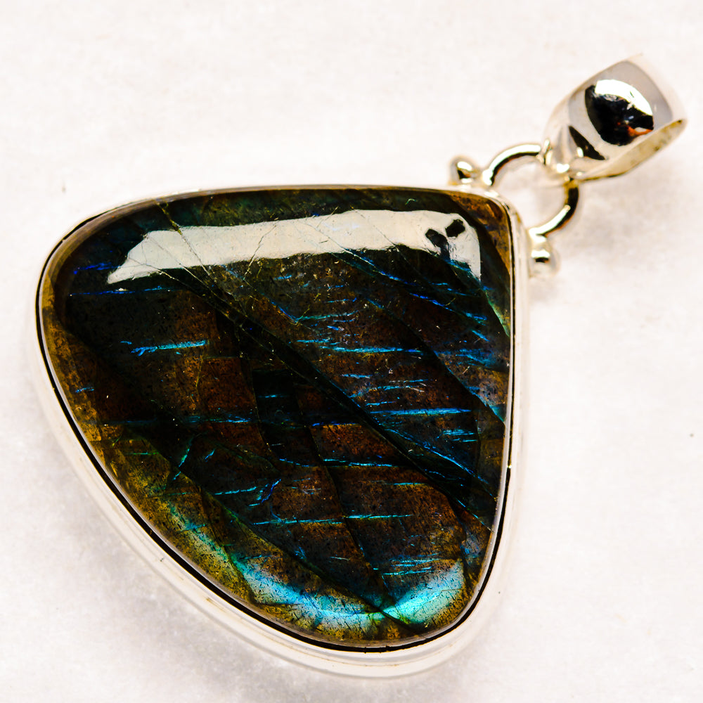 Labradorite Pendants handcrafted by Ana Silver Co - PD22156