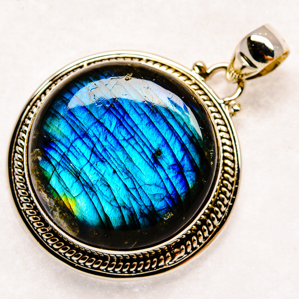 Labradorite Pendants handcrafted by Ana Silver Co - PD22158