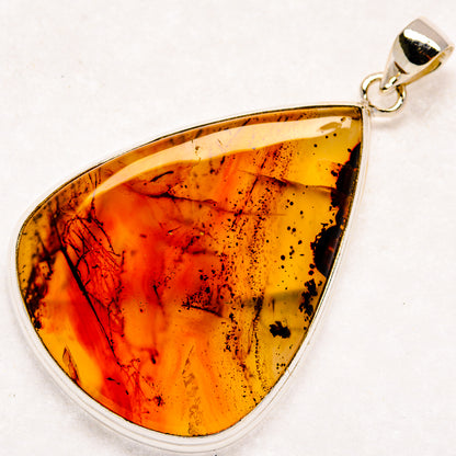Montana Agate Pendants handcrafted by Ana Silver Co - PD22162 - Photo 2